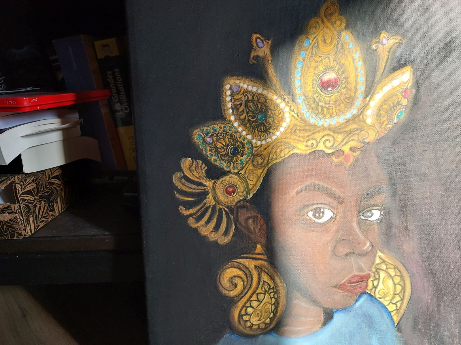 Inner Durga, peinture originale